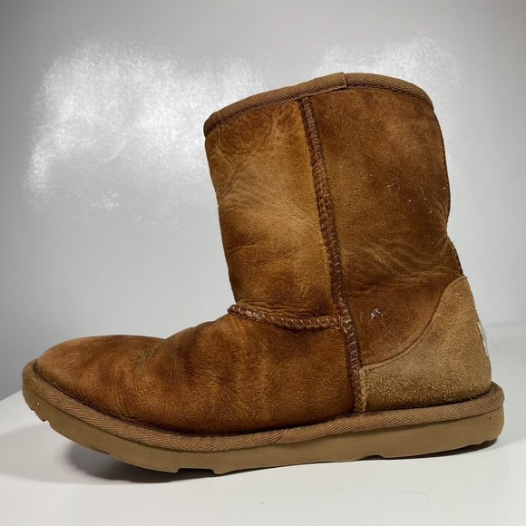Ugg Youth Boots Classic II 1017703K Chesnut Sz 6 - Picture 9 of 16